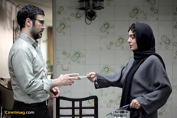 ساره بیات و محمدرضا فروتن در نمایی از فیلم 