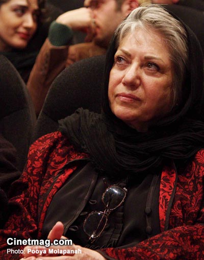 رخشان بنی اعتماد در هفتمین جشن انجمن منتقدان و نویسندگان سینمایی
