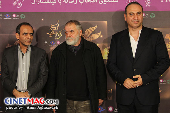 حمید فرخ نژاد ، ایرج رامین فر (مدیر هنری) ، محسن علی اکبری (تهیه کننده) - نشست پرسش و پاسخ فیلم 