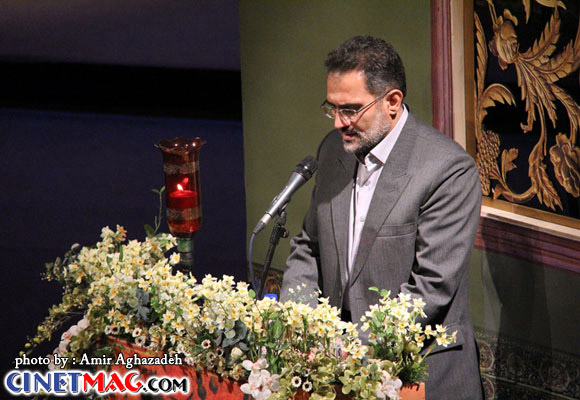 سید محمد حسینی - مراسم افتتاحیه سی و یکمین جشنواره فیلم فجر - 11 بهمن 91