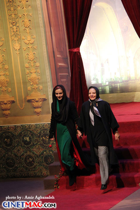 مهری شیرازی ، مریلا زارعی - مراسم افتتاحیه سی و یکمین جشنواره فیلم فجر - 11 بهمن 91