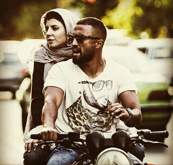 امیر جدیدی و لیلا حاتمی در نمایی از فیلم سینمایی 