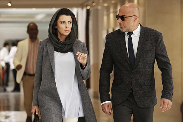 امیر آقایی و لیلا حاتمی در نمایی از فیلم سینمایی 