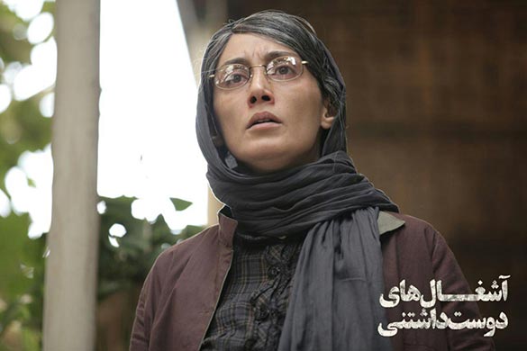 هدیه تهرانی در نمایی از فیلم سینمایی 